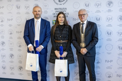 Udelenie Ceny Imricha Karvaša za najlepšiu dizertačnú prácu a najlepšiu diplomovú prácu