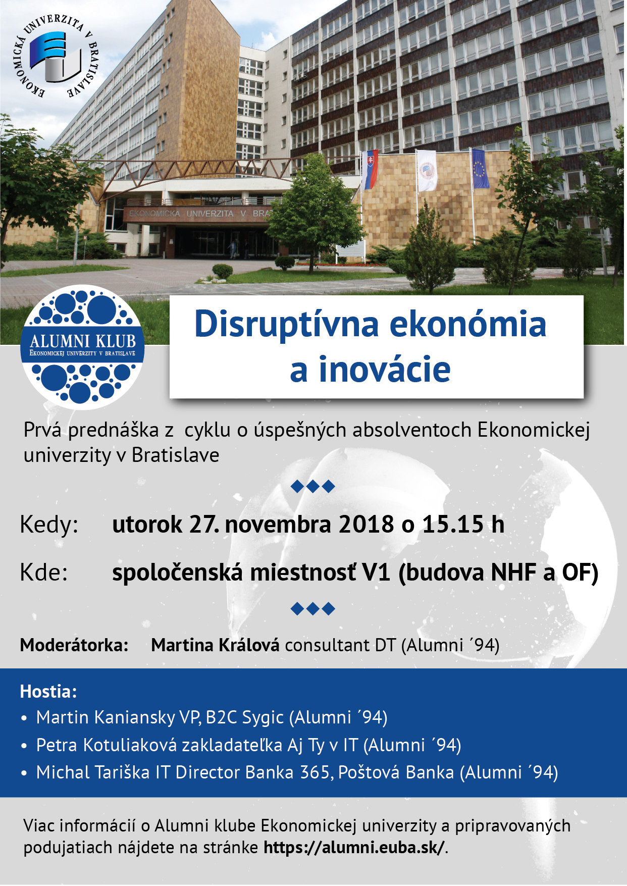 alumni disruptivna ekonomia poster