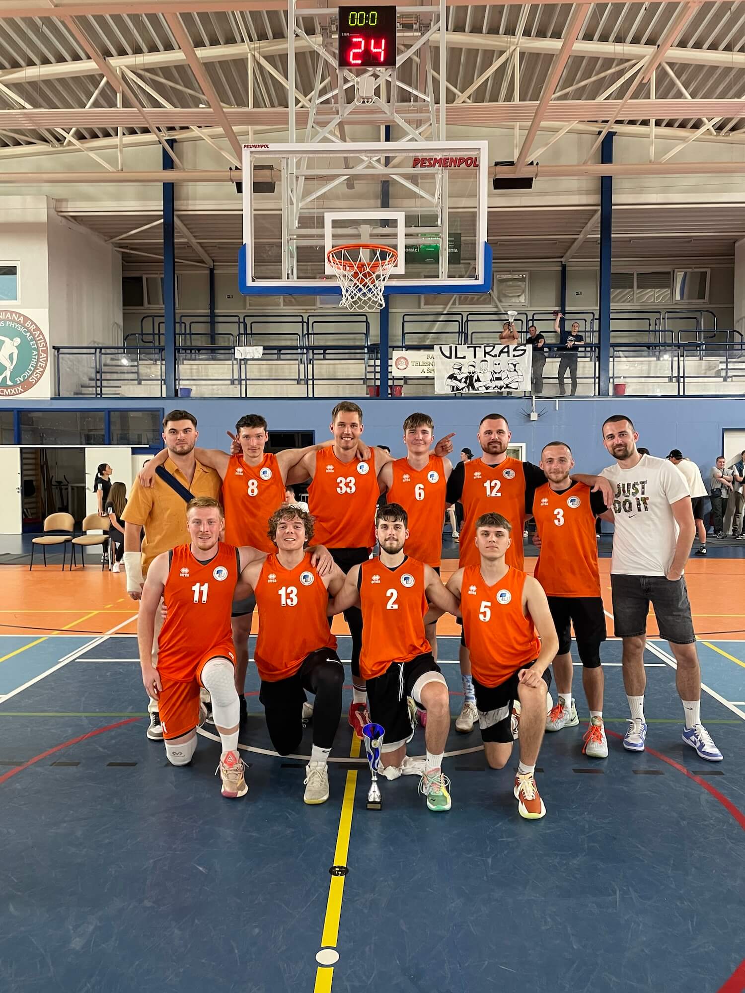 Študenti EUBA druhí vo Vysokoškolskej lige v basketbale mužov