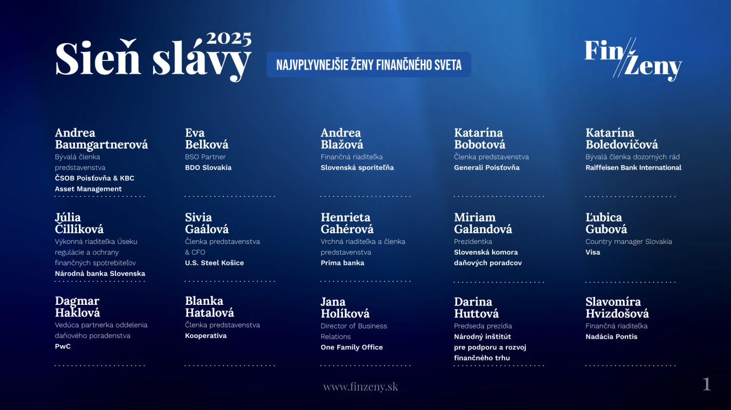 #FinŽeny: Ženy menia pravidlá hry vo financiách – a EUBA má v tomto príbehu silné zastúpenie