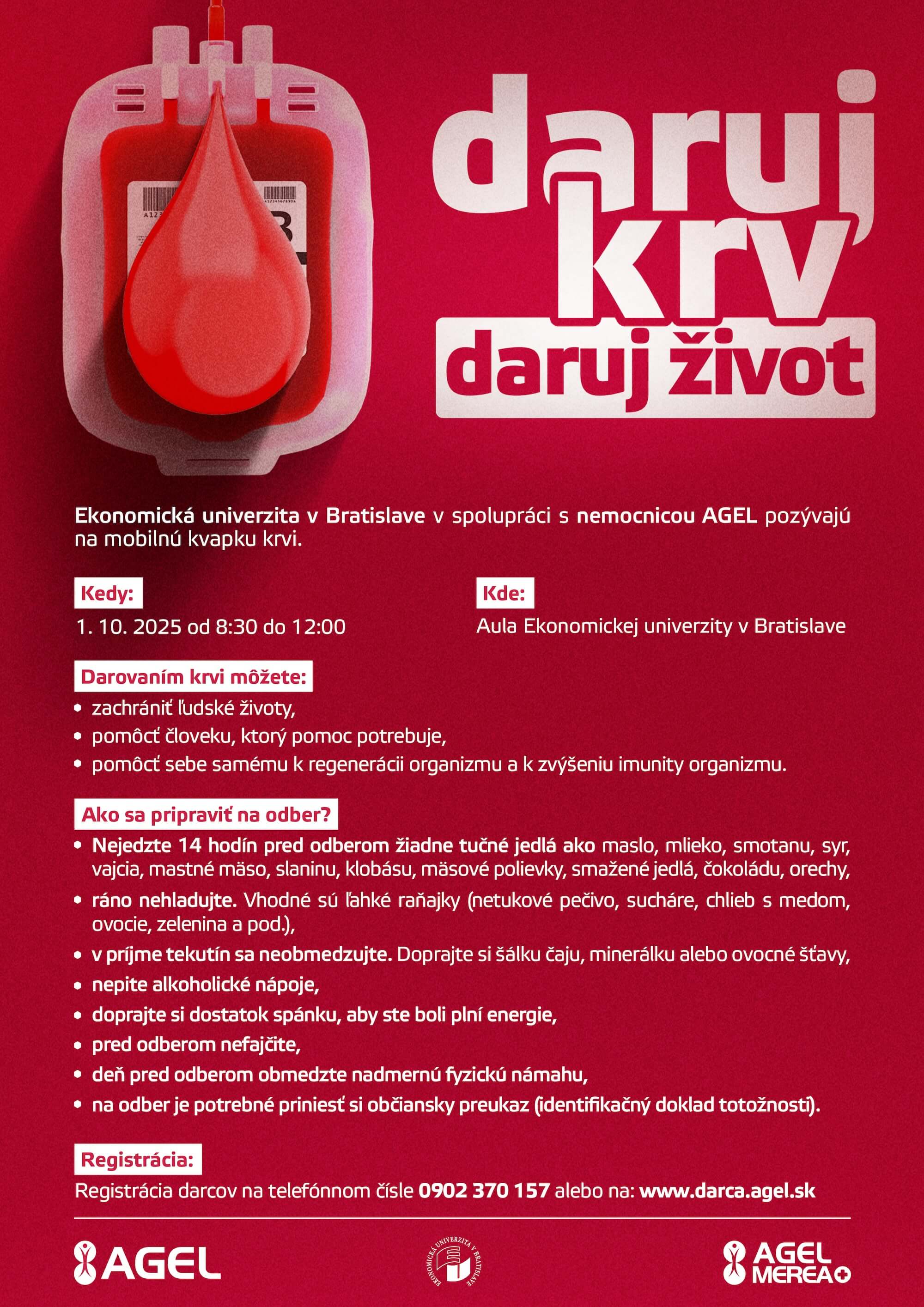 Daruj krv, daruj život: Mobilná kvapka krvi