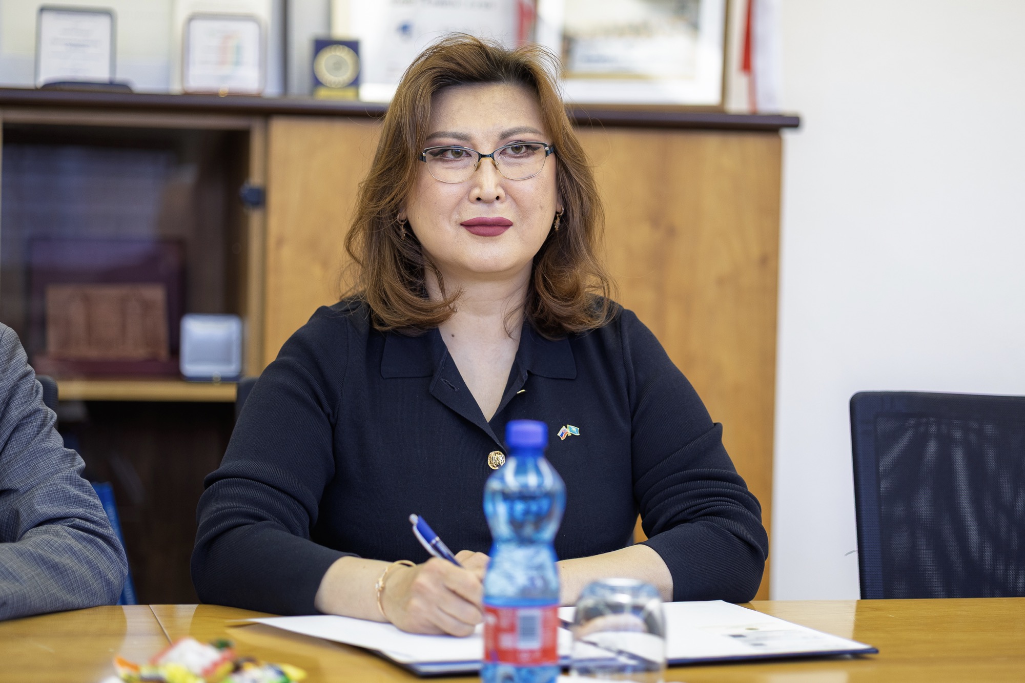 Prijatie veľvyslankyne Kazašskej republiky