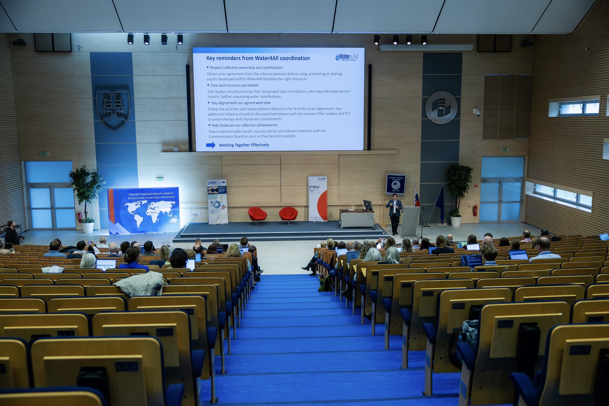 Vodná bezpečnosť v centre pozornosti: EU v Bratislave privítala 80 členov konzorcia Water4All