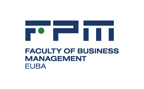 English logo of the Faculty of Business Management