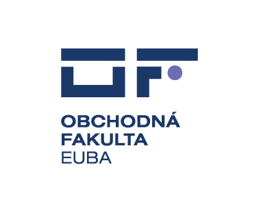 Slovak logo of the Faculty of Commerce
