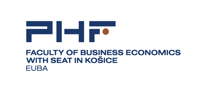 English Logo of Faculty of Business Economics with seat in Košice