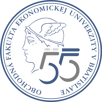 Logo Obchodnej fakulty k 55. výročiu