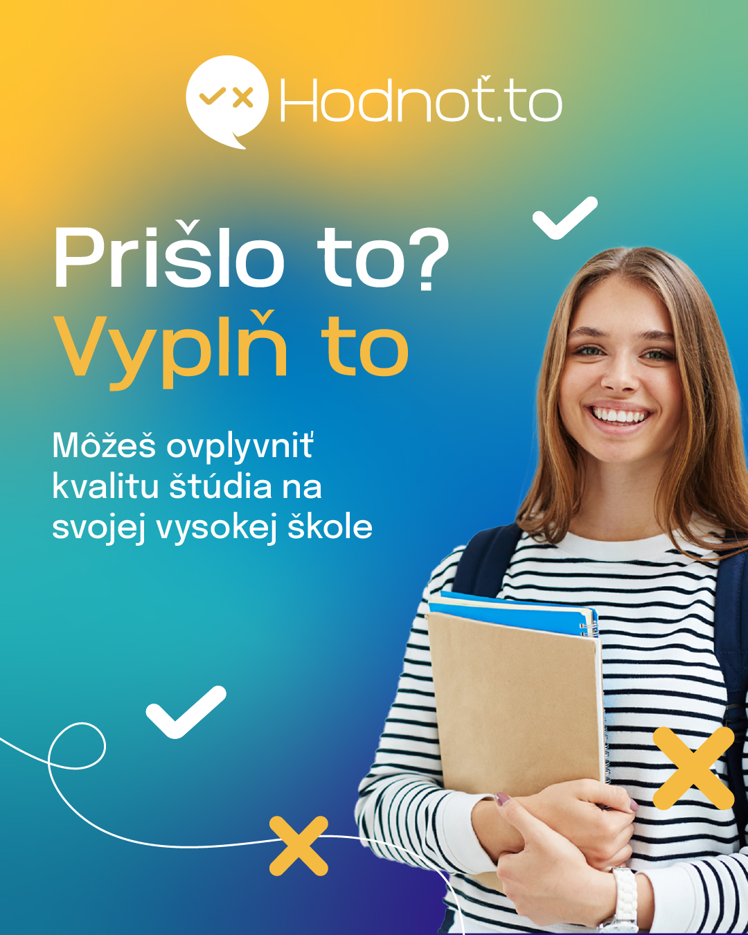 Prieskum spokojnosti študentov „Hodnoť.to“