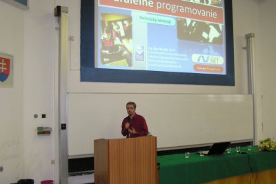 Univerzitné udalosti » Technický seminár Paralelné programovanie - zorganizovala Katedra aplikovanej informatiky FHI