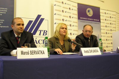 Maroš Servátka prednášal na EU