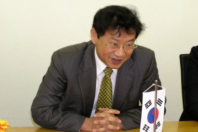 Návšteva veľvyslanca Kórejskej republiky