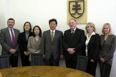 Univerzitné udalosti » Návšteva veľvyslanca Kórejskej republiky