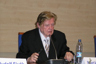 Nositeľ Nobelovej ceny Robert A. Mundel