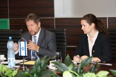 Univerzitné udalosti » Návšteva izraelského veľvyslanca na EU