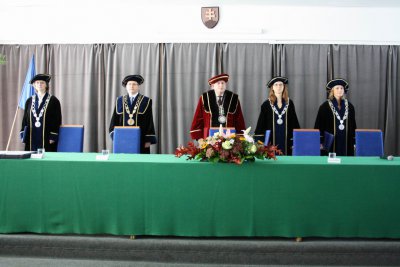 Prvé promócie absolventov doktorandského štúdia OF EU