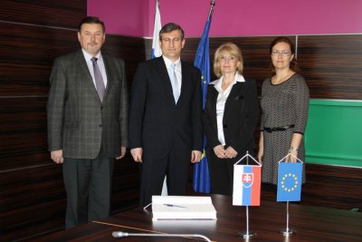 Návšteva vedúceho zastúpenia EK na Slovensku