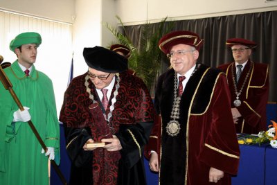 Doctor honoris causa EU – Dr. Günter Geyer