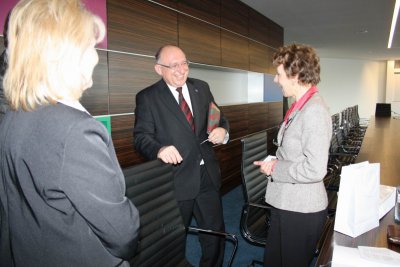 Návšteva prorektorky z univerzity vo Varšave