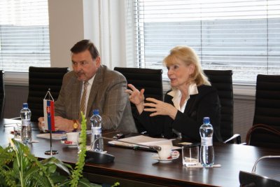 Návšteva veľvyslanca USA na EU v Bratislave