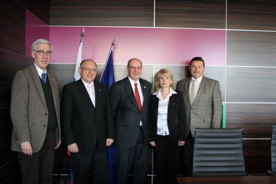 Univerzitné udalosti » Návšteva veľvyslanca USA na EU v Bratislave