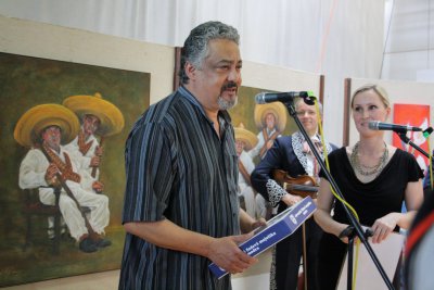 Univerzitné udalosti » Výstava mexického výtvarníka Ricarda Floresa