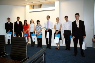 Ocenenia študentov za ŠVOČ 2011/2012