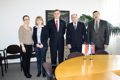 Univerzitné udalosti » Návšteva nového poľského veľvyslanca