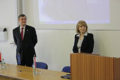 Prednáška poľského veľvyslanca pre študentov EU