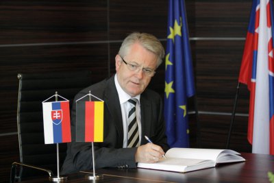 Návšteva veľvyslanca SRN na EU v Bratislave