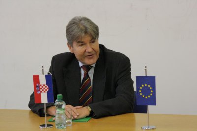 Prvá návšteva chorvátskeho veľvyslanca