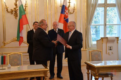 Univerzitné udalosti » Stretnutie s prezidentom Bulharska