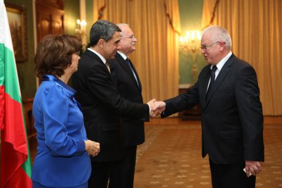 Stretnutie s prezidentom Bulharska