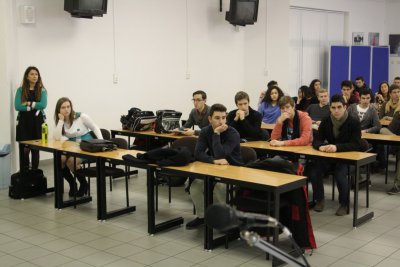 Návšteva francúzskych študentov z Lyonskej Business School