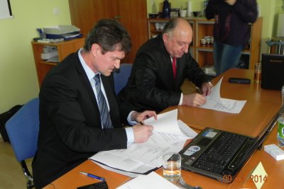 Podpis zmluvy o spolupráci s SKDP