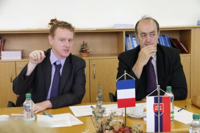 Pracovné stretnutie so zástupcami Francúzskeho veľvyslanectva