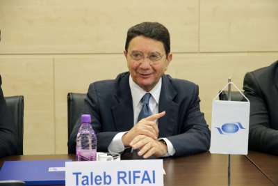 Univerzitné udalosti » Prednáška Taleba Rifaia, generálneho tajomníka UNWTO