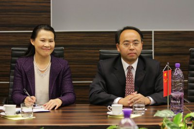 Hostia z čínskej Tianjin University