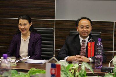 Hostia z čínskej Tianjin University
