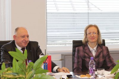 Návšteva nového mentora EU v Bratislave Dr. Kjella Knudsena