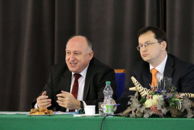 Návšteva ministra školstva Juraja Draxlera na EU v Bratislave