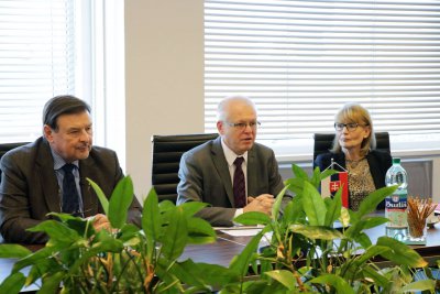 Návšteva nového veľvyslanca SRN na EU v Bratislave
