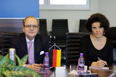 Návšteva nového veľvyslanca SRN na EU v Bratislave