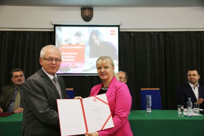 Prvá akreditácia ACCA na Slovensku
