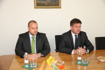 Minister zahraničných vecí a európskych záležitostí SR M. Lajčák prednášal na FMV