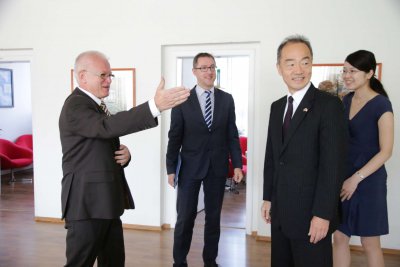 Návšteva nového veľvyslanca Japonska
