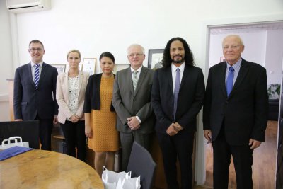 Univerzitné udalosti » Nikaragujská veľvyslankyňa na EU v Bratislave
