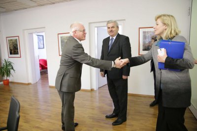 Rektor EU v Bratislave prijal nového veľvyslanca Ukrajiny v SR