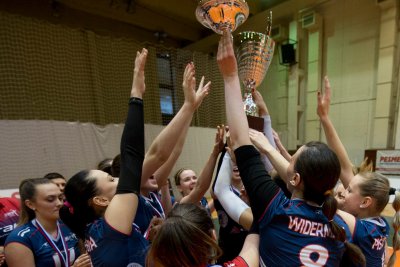 Volejbalistky Slávie EU Bratislava získali 17. majstrovský titul