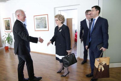 Nová veľvyslankyňa Turecka na návšteve EU v Bratislave