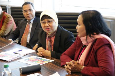 Prijatie delegácie rektorov ekonomických univerzít z Indonézie